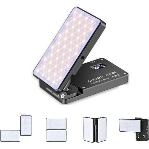 ALTSON R12 Pro 316 LEDs 20W 2600-12000K Foldable RGB Fill Light Photography Light