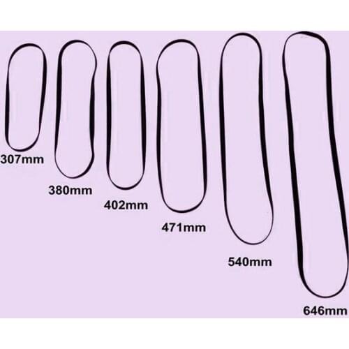 REPLACEMENT TURNTABLE DRIVE BELT - FOR MOST BRANDS MODELS - ALL SIZE