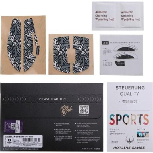 Hotline Games for logitech G Pro X Mouse Stickers Sweat Resistant Anti-slip Pad