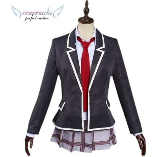 Tenkuu Shinpan/ High-rise Invasion Mayuko Nise Cosplay Carnaval Costume Halloween Christmas Costume
