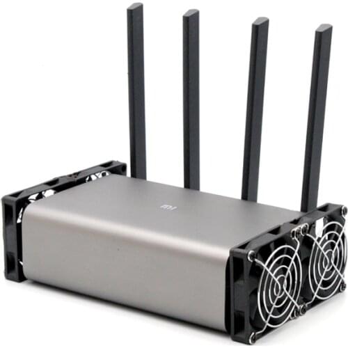 Quiet Dual 70mm USB Fan for Receiver DVR PlayStation Xbox Cabinet Cooling