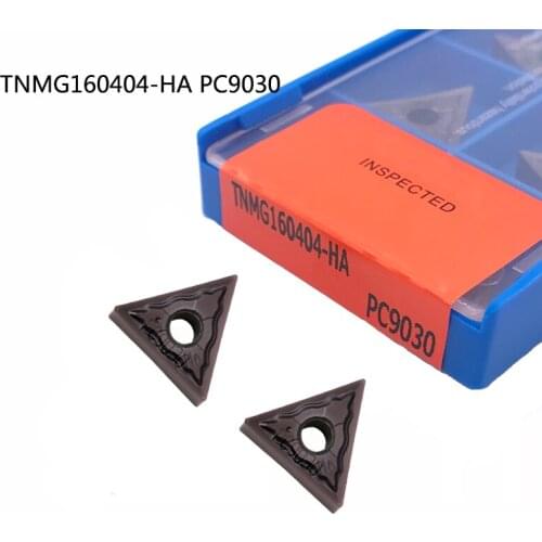 TNMG160404 TNMG160408 HA PC9030 CNC Lathe Carbide Inserts 100% Original External Turning Tool Insert For Stainless Steel