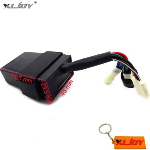 XLJOY 250cc ATV Ignition CDI Box 7 Pins For Chinese Quad Loncin Puma Tiger Jetmoto Jianshe Hensim UTV