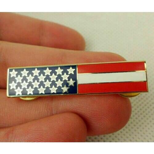 Stars And Stripes US Metal Us Flag Clothes Pin Badge Outdoors Military armyshop2008