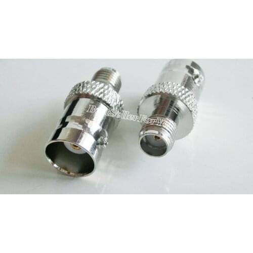 1X Connector BNC Female To SMA-F Antenna Adapter For Motorola HT1000 HT2000 JT1000 Kenwood