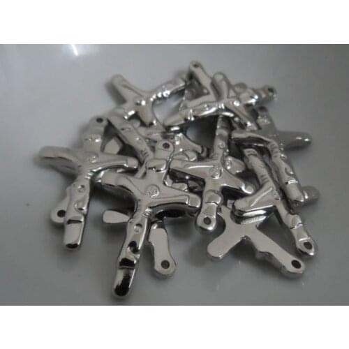 In bulk 5pcs Lot cross Style Small charms pendant stainless steel For XMAS DIY Jewelry