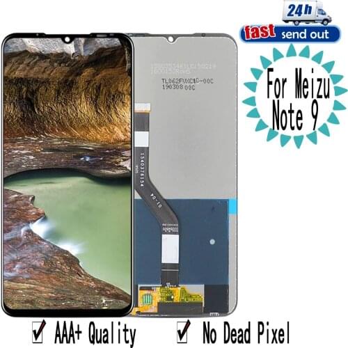 6.2" Note9 LCD For MEIZU Note 9 LCD Display Touch Screen Digitizer Assembly Replacement For MEIZU Note9 M9note