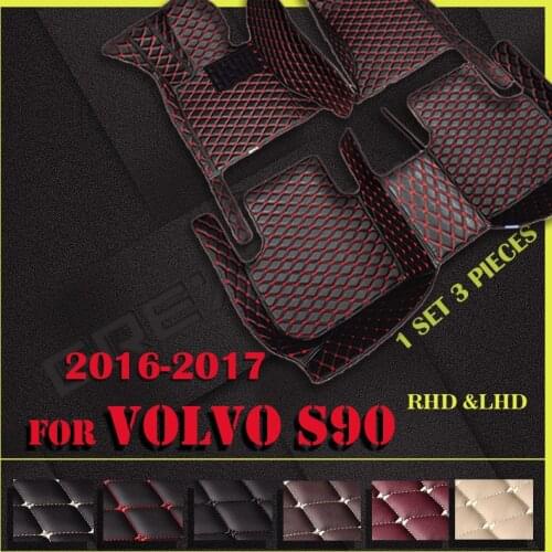 Car floor mats for volvo S90 2016-2017 Custom auto foot Pads automobile carpet cover