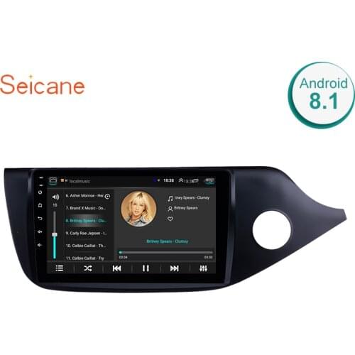 Seicane Car Multimedia player Android 9.1 GPS 2Din Stereo For 2012 2013 2014 Kia Ceed RHD HD Touch screen Head Unit With Wifi