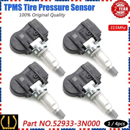 Xuan TPMS Tire Pressure Monitor Sensor 52933-3N000 for Hyundai Accent Equus Santa Fe Genesis Coupe Kia Optima Sorento Cadenza