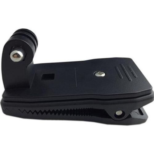 360 Degree Rotation Backpack Clip Bag Belt Clamp for Xiaomi Yi Gopro Hero 9/8/7/6/5