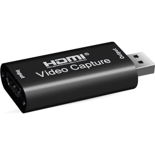 Mini Video Capture Card USB 2.0 HDMI Video Grabber Record Box For PS4 DVD Camcorder HD Camera Office essential tool