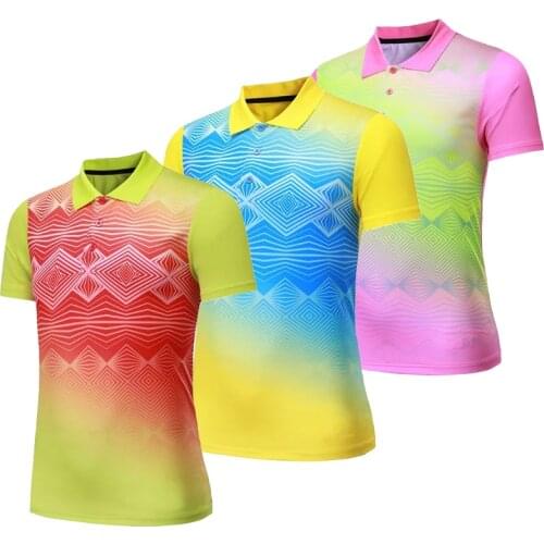 Men/Women short sleeve tennis shirts , badminton shirt male running t-shirt golf table tennis uniforms jersey sport clothing