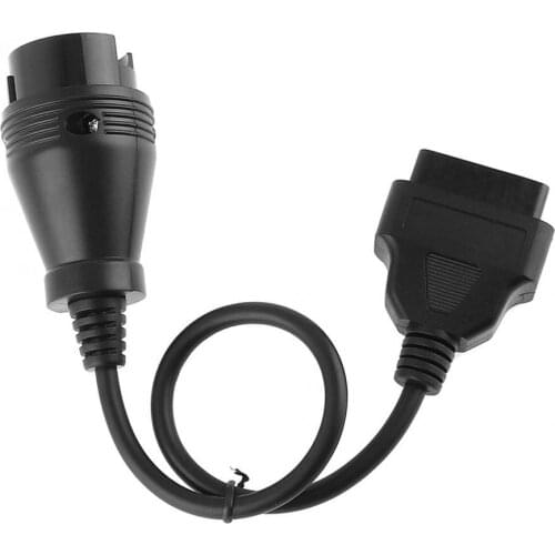 OBD-II 38 Pin Male to 16 Pin Female Diagnostic Adapter Auto Car Connector Cable with 27CM Line for Benz MB 38Pin