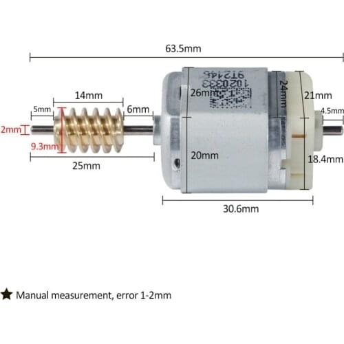 AZGIANT Original ESL ELV Engine DC Motor Steering Lock Wheel Motor For Mercedes Benz W204 W207 W212 For Johnson FC280 Parts