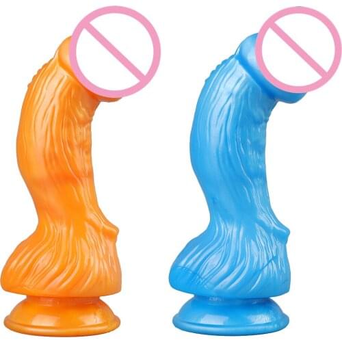 Fire 18+ Flamingo Dildos Anal Plug Butt Massage Vagina Stimulator G-Spot Adult Sex Toys Erotic Masturbator Goods For Couples