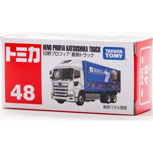 Takara Tomy Tomica Hino Profia Katsushika Truck NO.48 Metal Diecast Vehicle Toy Car