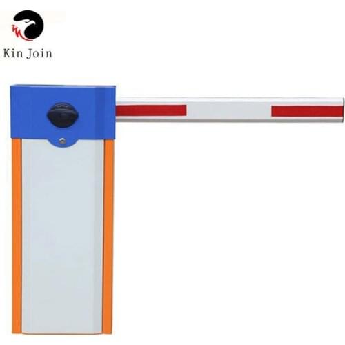 KinJoin 6S High Speed Automatic Boom Barrier , Automatic Parking Barriers For Parking Lot System