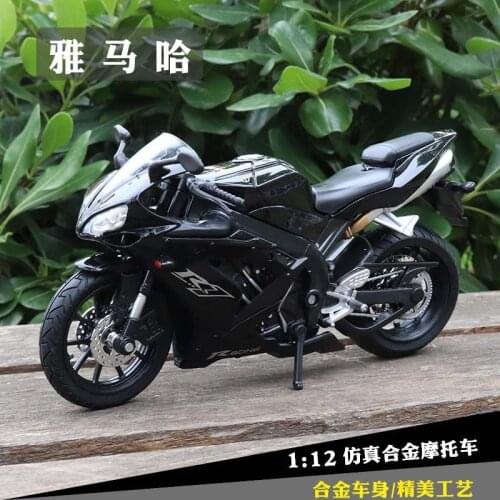 1:12 Alloy Motorcycle Yamaha Motorcycle Childrens Toy Model Decorations Of a Real Car Boy Toys Boys Like Christmas Presents