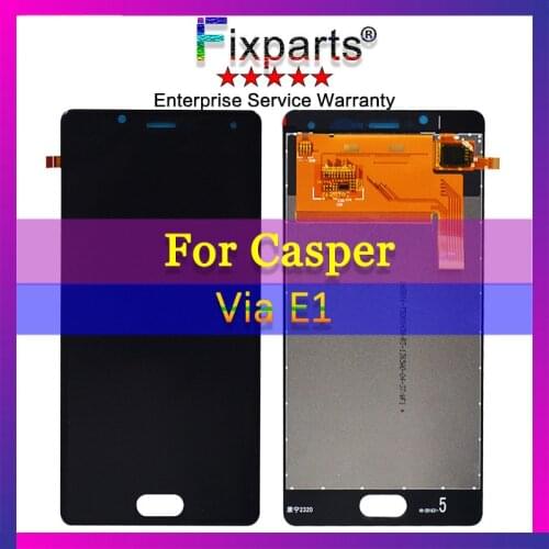 100% Tested For Casper Via E1 Touch Screen + LCD Display Touch Screen Digitizer Assembly Replacement For Casper Via E1 LCD