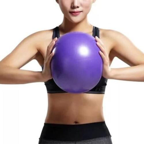 25cm Fitness Yoga Core Ball Indoor Training Yoga Ball Yoga Ball Exercise Gymnastic Fitness Pilates Ball Balance Exercise