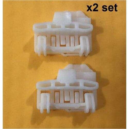 2x Window Regulator Repair Kit Clips for VW POLO 6N1 6N2 Front Right 1994-2001