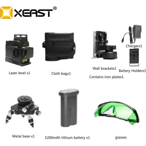 3D12 line wall sticking instrument, high precision laser level instrument, automatic wire bonding, outdoor strong light leveling