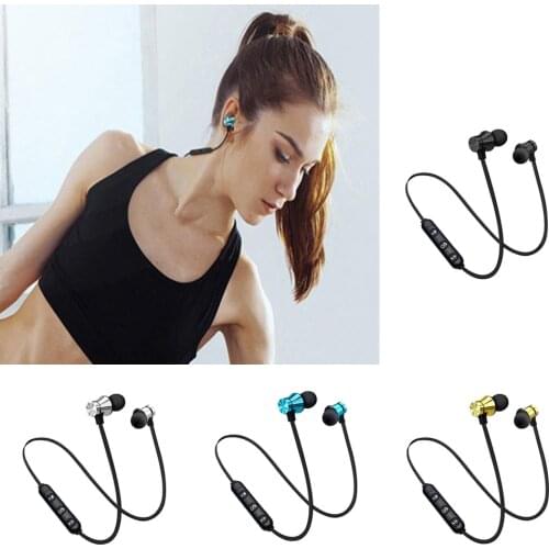 Bluetooth CVC Earphone Sport Neckband Earbuds Stereo Music with Mic