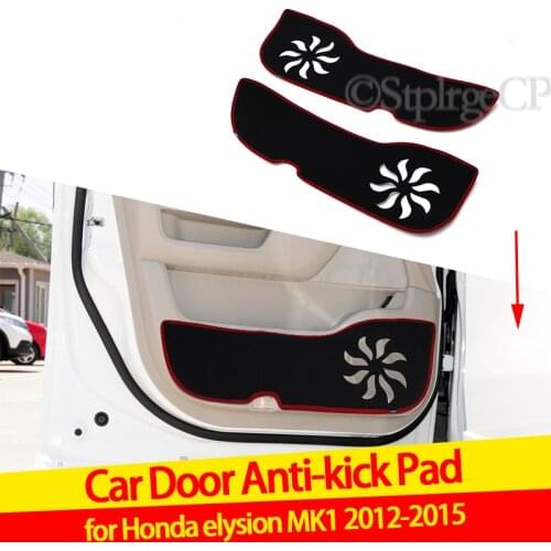 Door anti-kick pad door protection pad door panel cover pad car door sticker For Honda elysion MK1 First generation 2012-2015