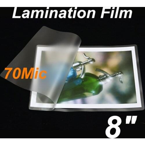 Good quality thickness 70 mic PET Size A5 PET/ EVA Lamination film