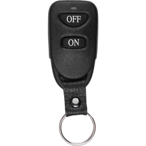 Leather Material ON OFF RF Remote Control Learning code EV1527 315MHZ/433mhz For Gate garage door controller Alarm Receiver