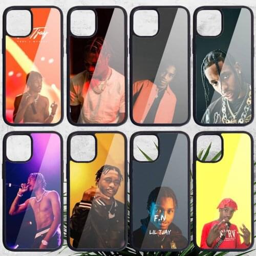 Lil Tjay famous singer Phone Case PC for iPhone 11 12 pro XS MAX 8 7 6 6S Plus X 5S SE 2020 XR Luxury brand shell funda