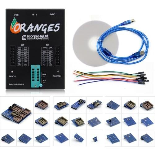 Newest OEM Orange5 Programmer Orange 5 Programmer With Full Adapters Hardware + Additional Software With High Quality