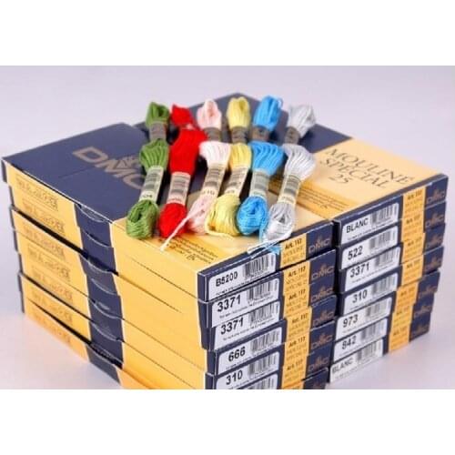 Original French DMC Floss Embroidery Floss Thread Yarn / Cross Stitch Floss Yarn Thread