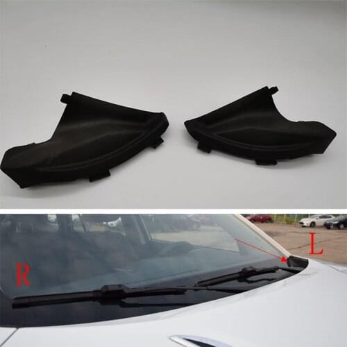 Front Windshield Grille Drain Panel Moulding Cover Fender Decoration Cap For Cahngan CS75 2014-2017