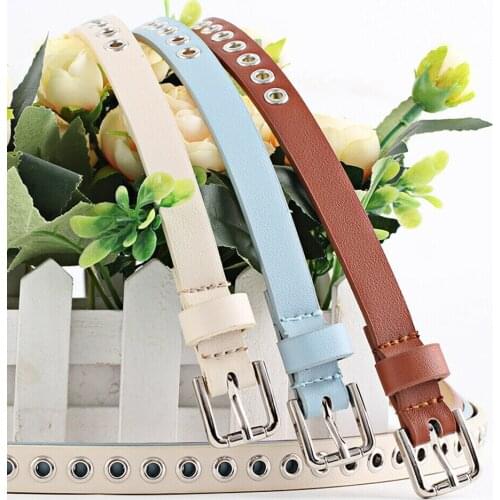 Fashion Men Women Unisex Pu Leather Waist Belt with Rivet Studded Single Grommet Holes Unique Hot Casual Chest Hip Waistband New