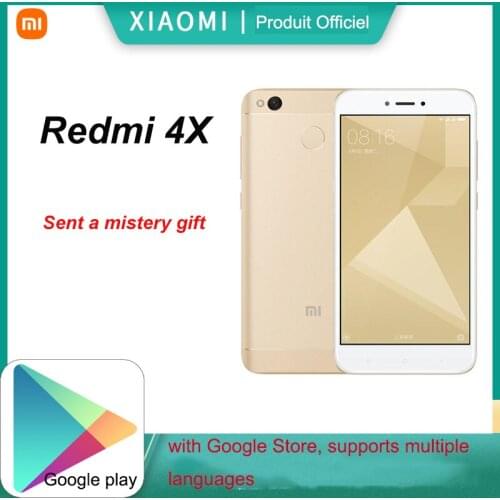 Xiaomi Redmi 4X smartphone 4000mAh Snapdragon 435 13.0MP rear camera unlocked