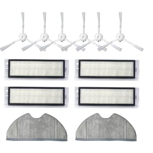HEPA Filter for 360 S7 Pro Robot Vaccum Cleaner Side Brush Accessory Mop Cloth Pads Replacement Parts