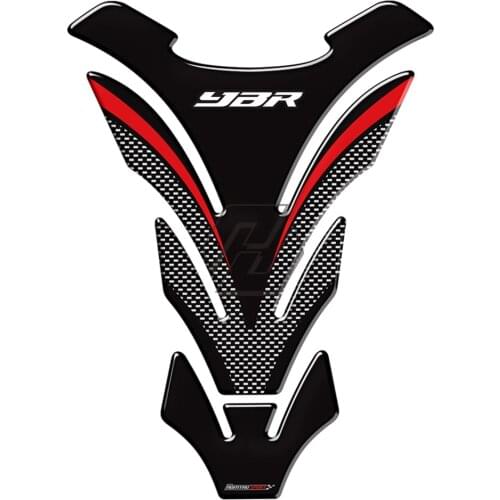 3D Motorcycle Tank Pad Protector Decal Stickers Case for Yamaha YBR 125 150 250 Tank