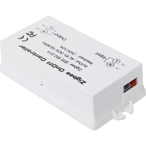 Zigbee On/Off Controller Smart Switch APP Remote Control Smart Home Module AC85-265V 10A
