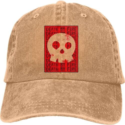 - Death By Fire Baseball Cap Men Fire Force Tamaki Manga Anime Caps colors Women Summer Snapback Caps