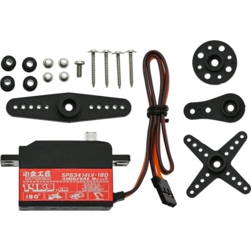 14KG Digital Servo Motor , High Torque Arduino Servo for Robotic Joints, DIY RC Car