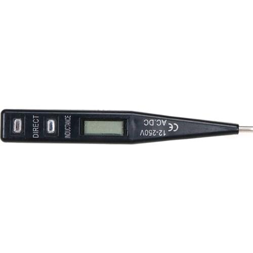 Digital Test Pencil Multifunction AC DC 12-240V Multi-Sensor Electrical LCD Display Voltage Detector Test Pen Randowcolor