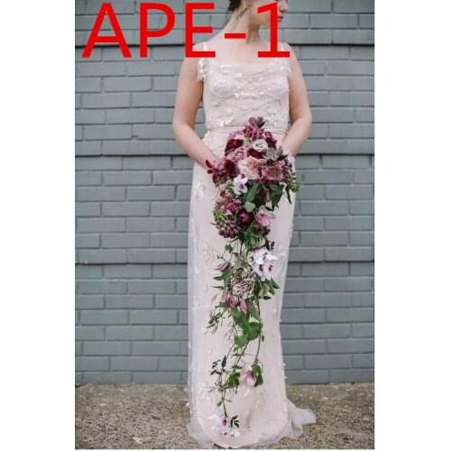 New imitation flower home wedding holding flower flower wall fake flower wedding supplies decorative flowers APE