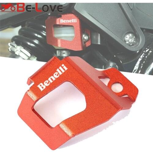 For Benelli 752S TNT 302S/ BN302/leoncino 250 BJ250 alloy Motorcycle Rear Brake Fluid Tank Reservoir Guard Cover Protector