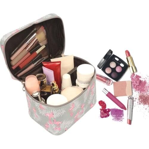 Travel Waterproof Portable Women Makeup Bag High Capacity Toiletries Organizer Storage Cosmetic Cases Zipper Wash Beauty Pouch 1