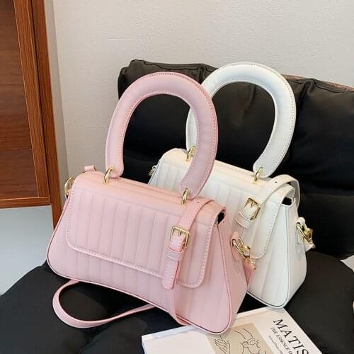 Elegant Female Tote bag 2021 Fashion New High-quality PU Leather Womens Designer Handbag Luxury brand Shoulder Messenger Bag