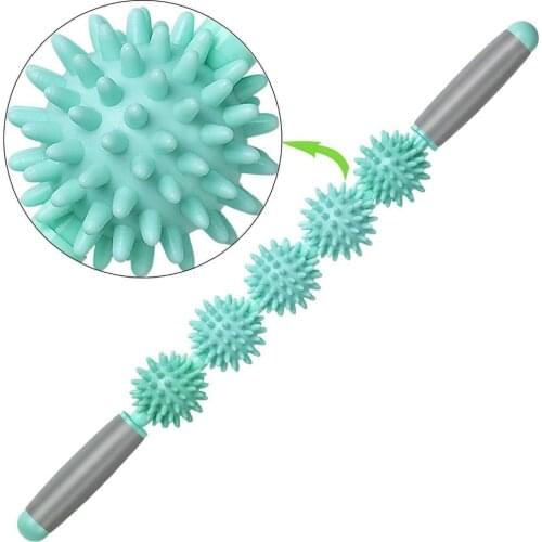 HANRIVER Brush massage stick a meridian health and manual portable plastic point massage