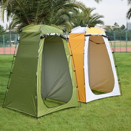 Portable Privacy Shower Toilet Bath Waterproof Changing Fitting Room Camping Tent Shelter for Outdoor Beach Camping