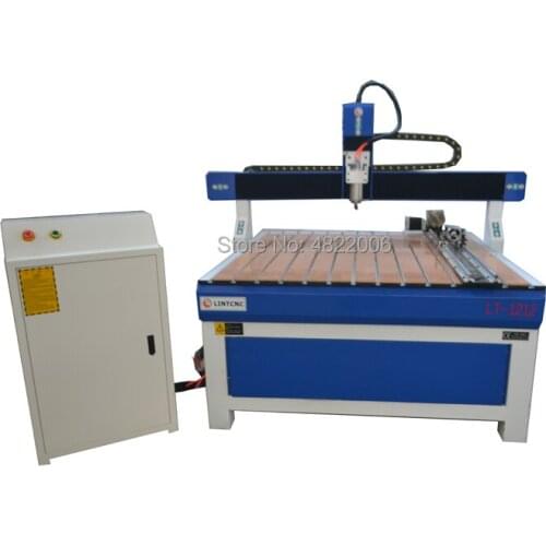 Advertising cnc router 1212 4 axis wood/stone engraving carving machine